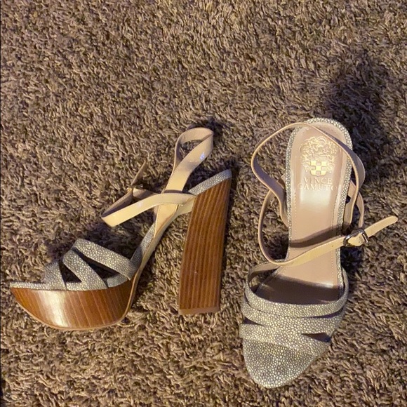 Vince Camuto Size 10 trendy platform women’s shoes - Picture 2 of 5